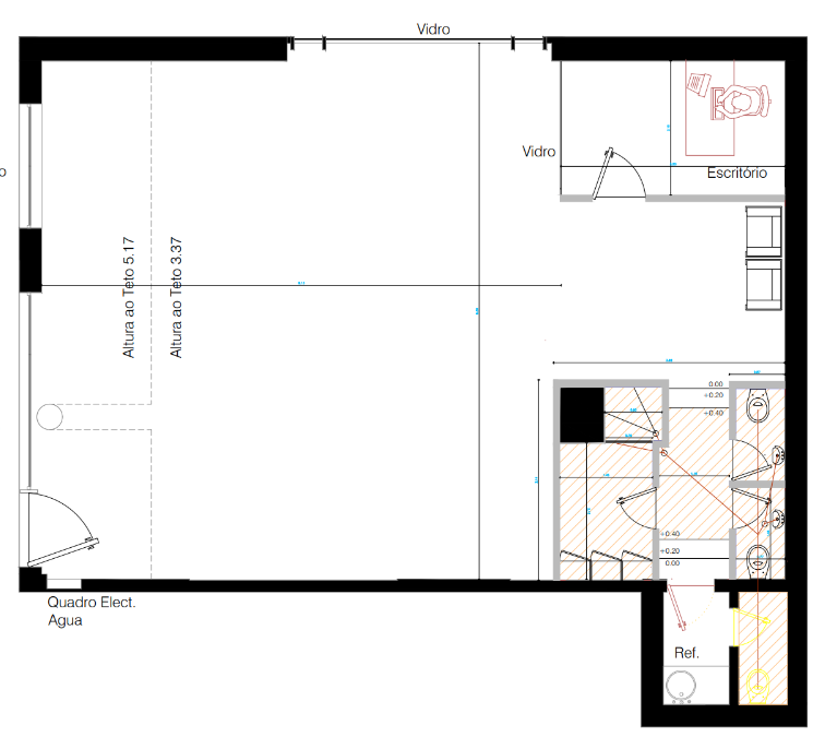 Remodelar espaco comercial