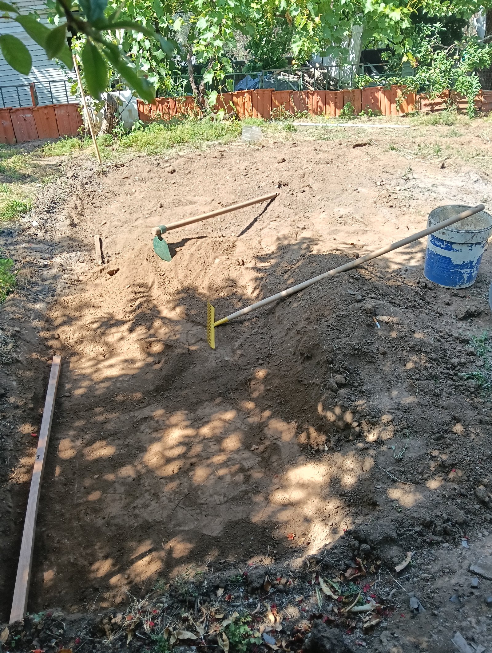 Preparar terreno para piscina desmontável