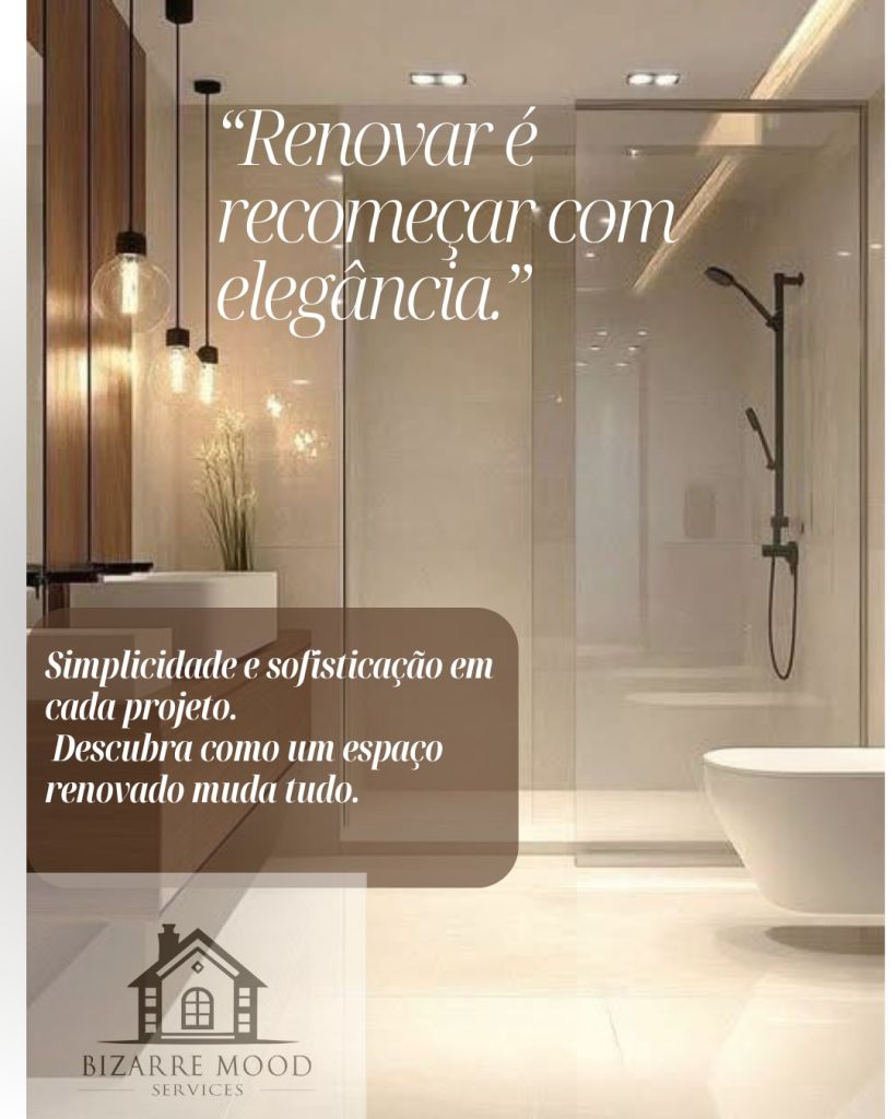 Construímos ou remodelamos a sua casa com experiência