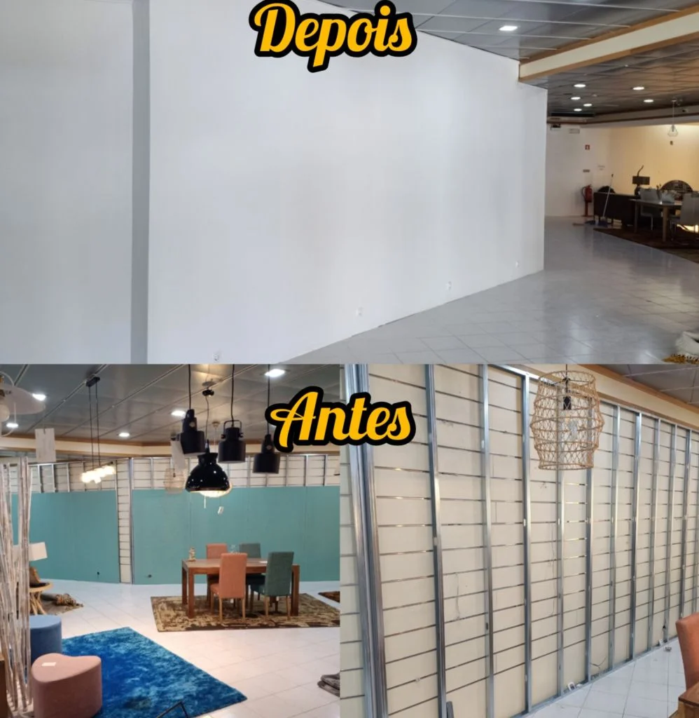 Eletricidade, Pladur e Pintura.