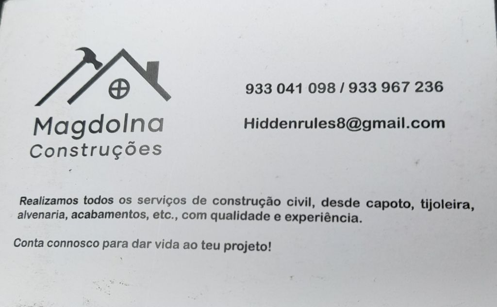 Serviços de Pintura.