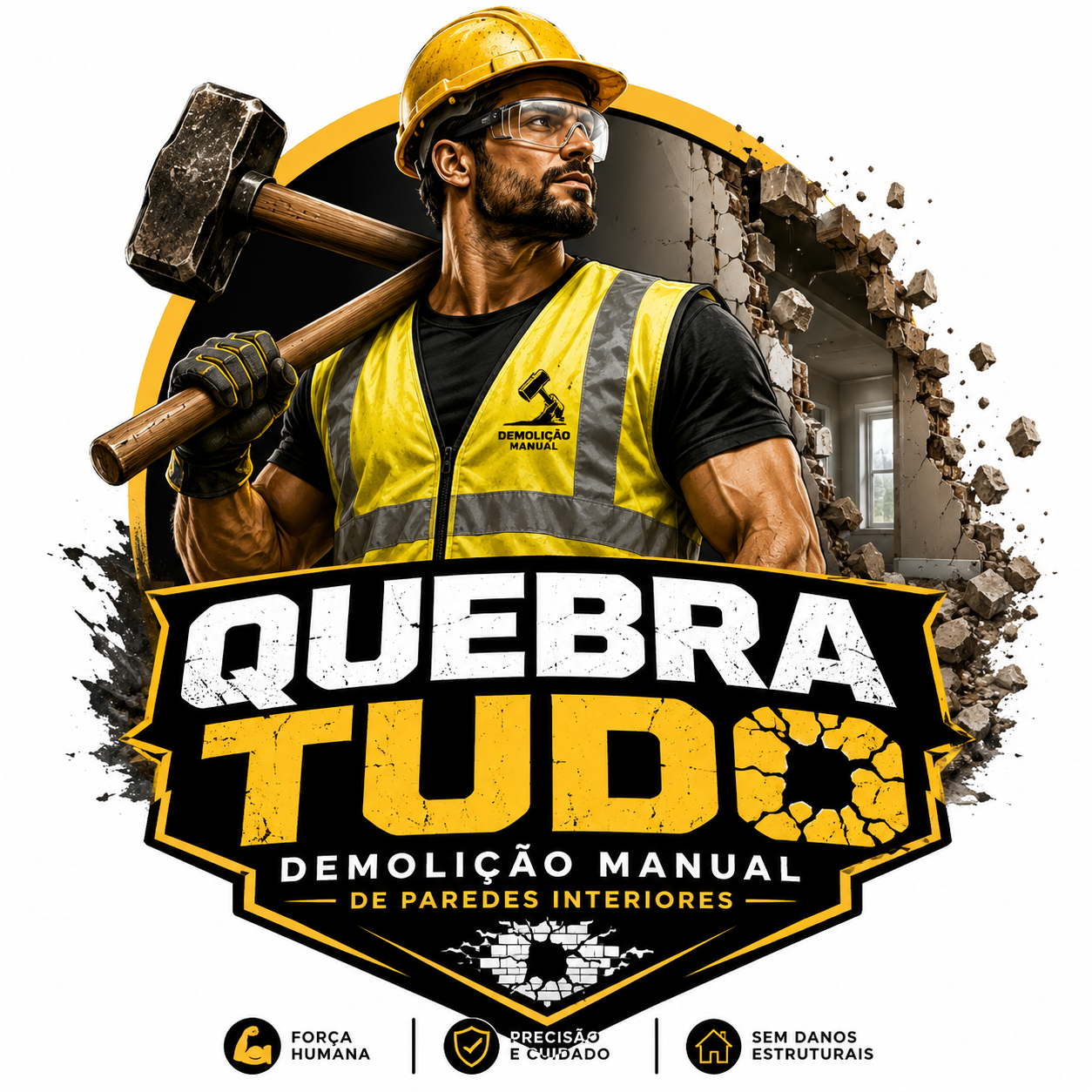 Demolição de interiores