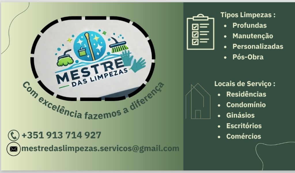 Limpeza e Higienização, Mestre das Limpezas 