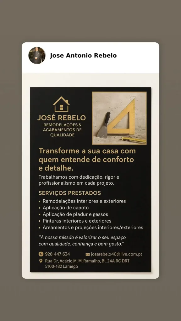 Serviços de Pintura.
