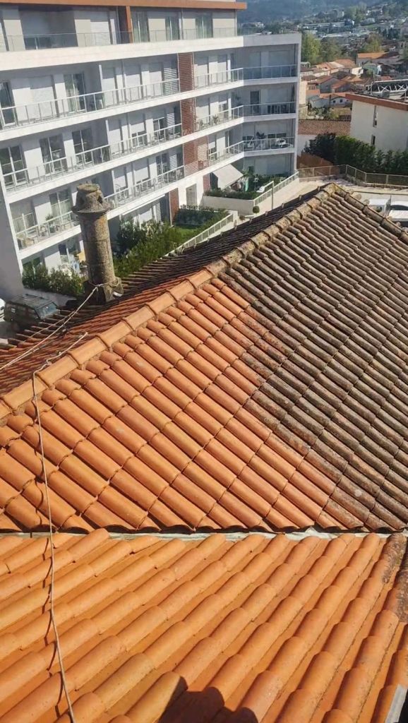 Limpeza de telhados