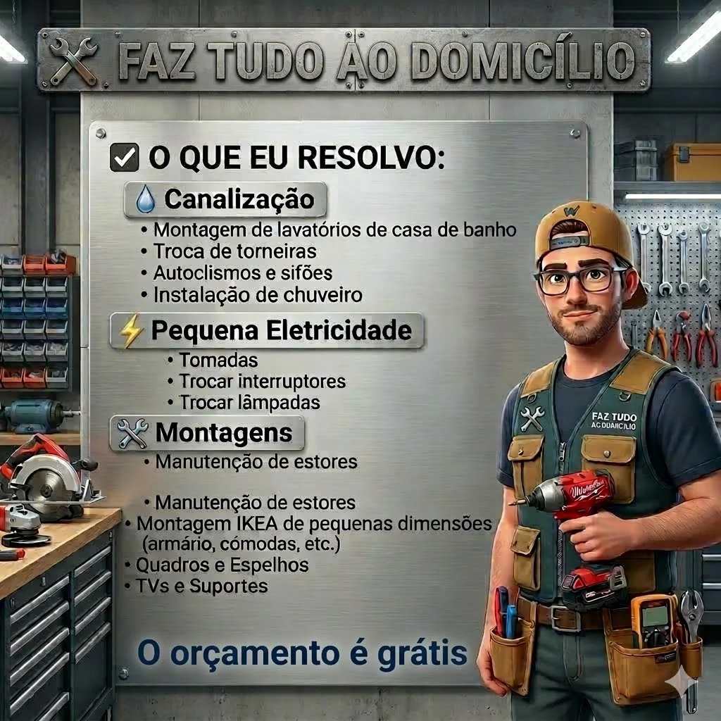 Faz Tudo ao Domicílio – Soluções Rápidas para a sua Casa